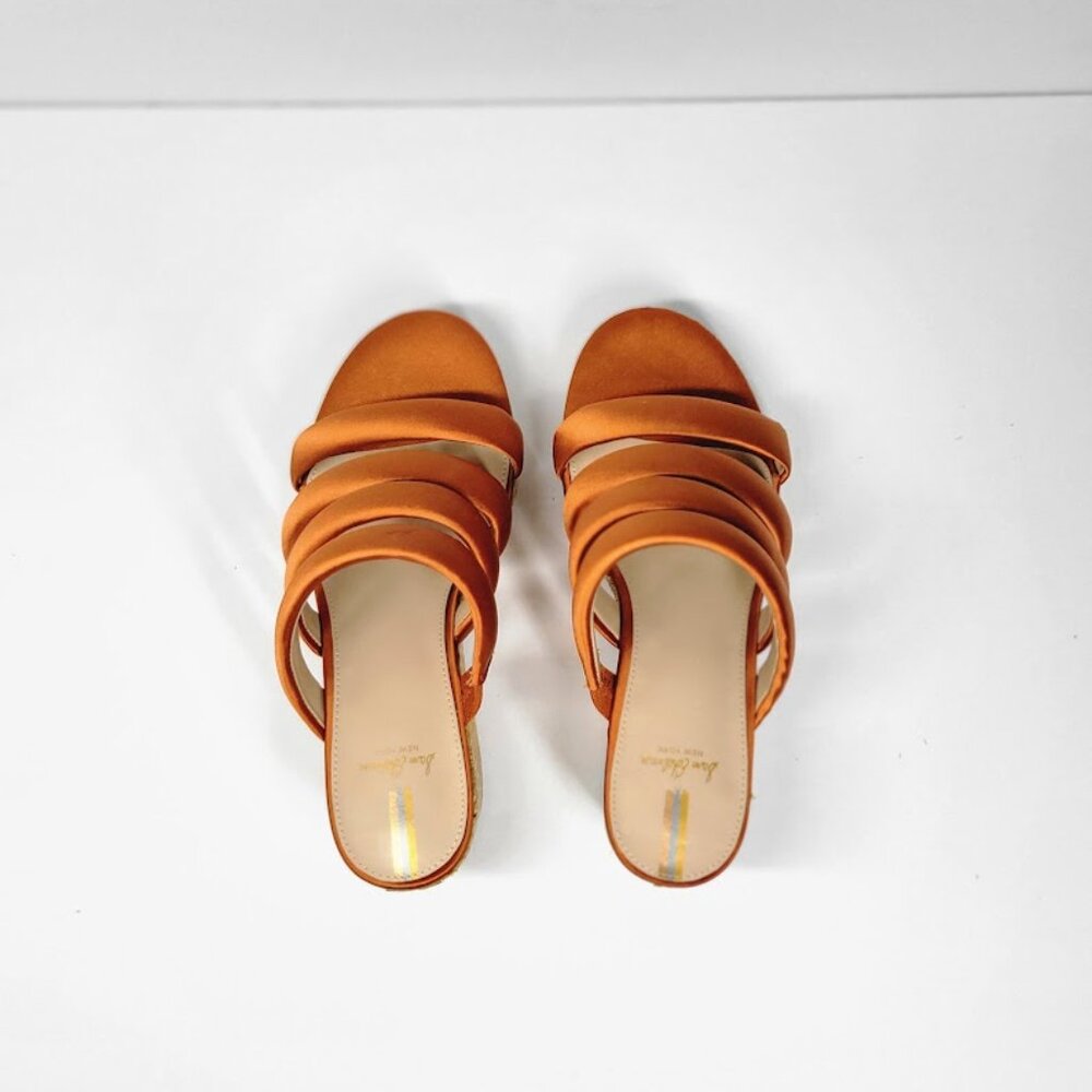 SAM EDELMAN yuki espadrilles wedge sandals Sz 7.5 NEW - Picture 4 of 9